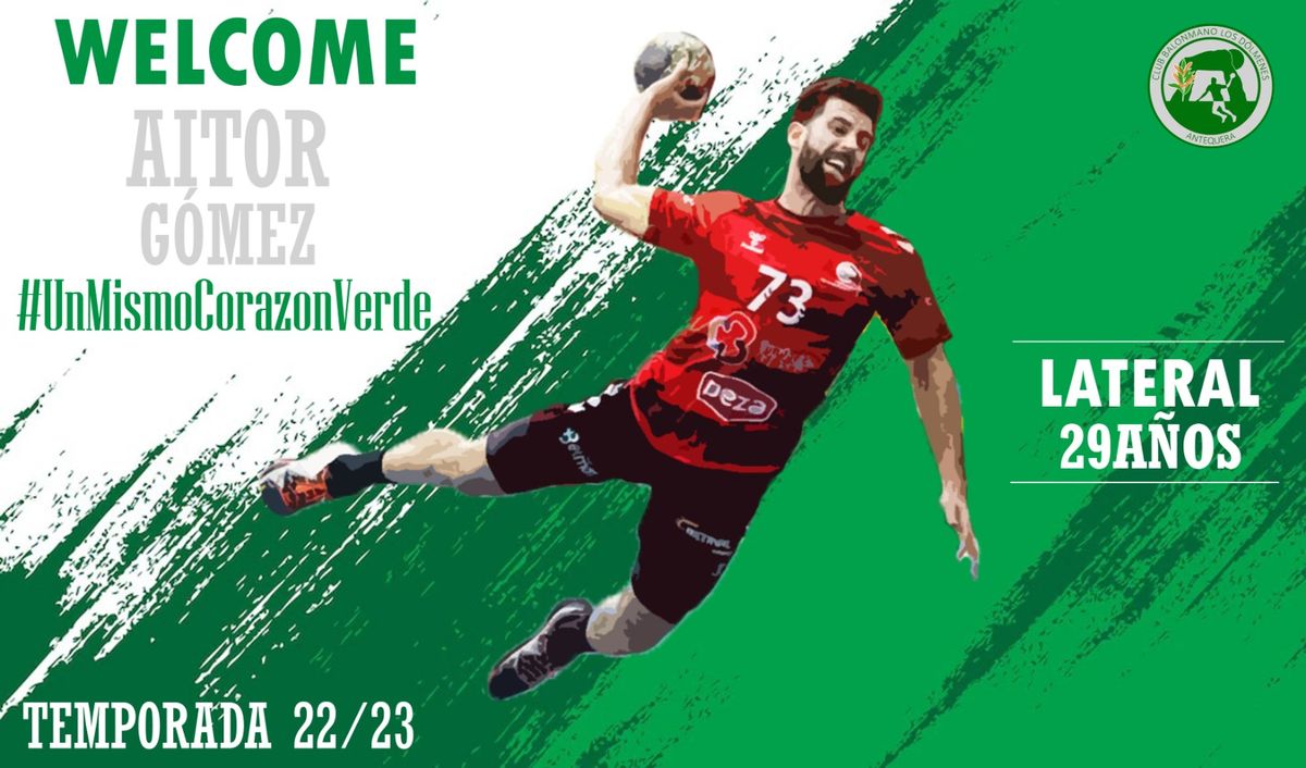 Aitor Gómez refuerza la primera línea del Iberoquinoa Antequera