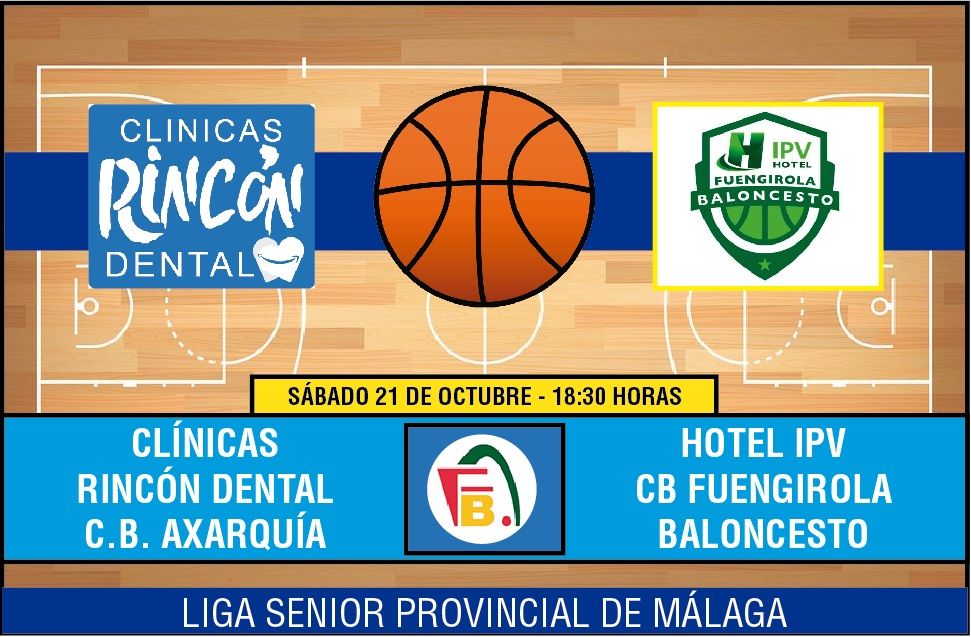 El CB Axarquía-Clínicas Rincón Dental debuta este sábado en casa ante Fuengirola (18:30 h)