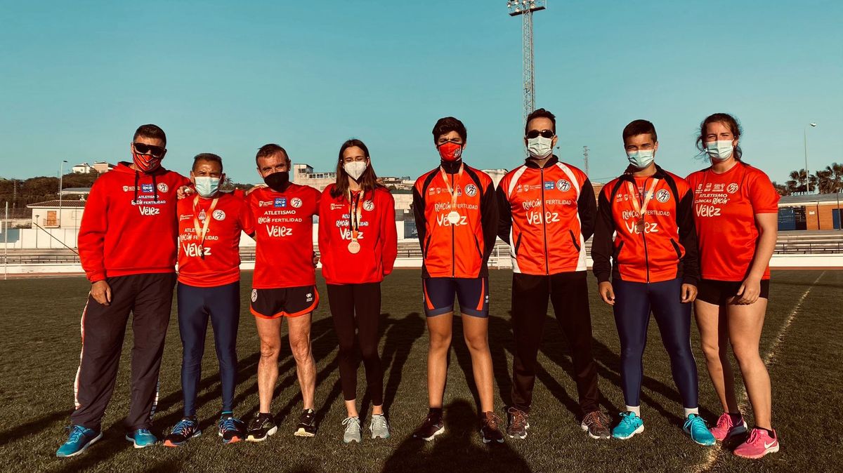 El Club Atletismo Rincón Fertilidad Vélez suma otras cuatro medallas