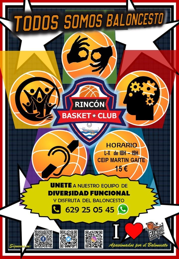 El Rincón Basket Club proyecta un equipo de diversidad funcional