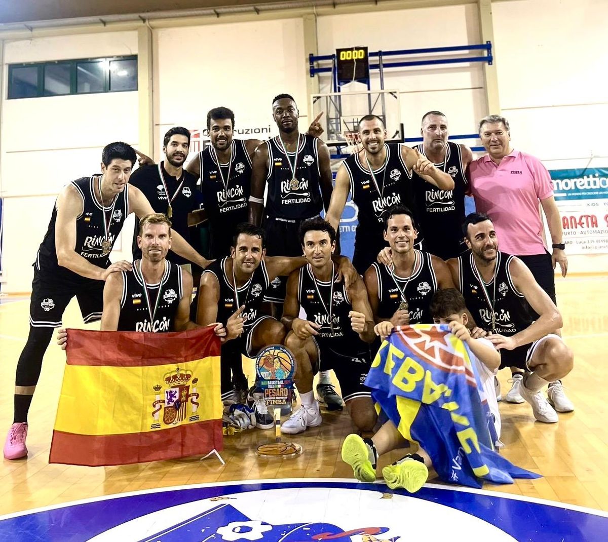 El Rincón Fertilidad Basket4Life gana para España el Europeo +35 en Pésaro