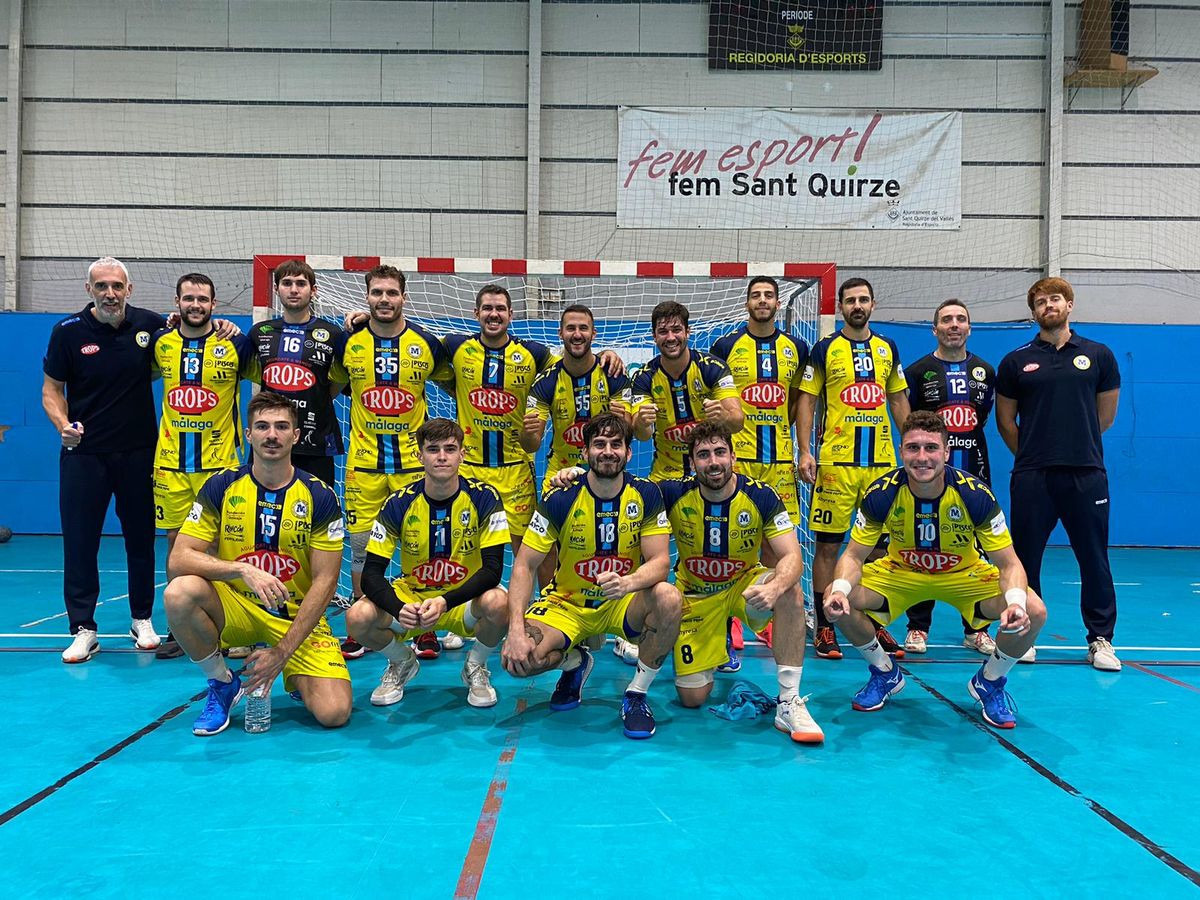 El Trops Málaga gana en Sant Quirze y se clasifica para la siguiente ronda de la Copa del Rey
