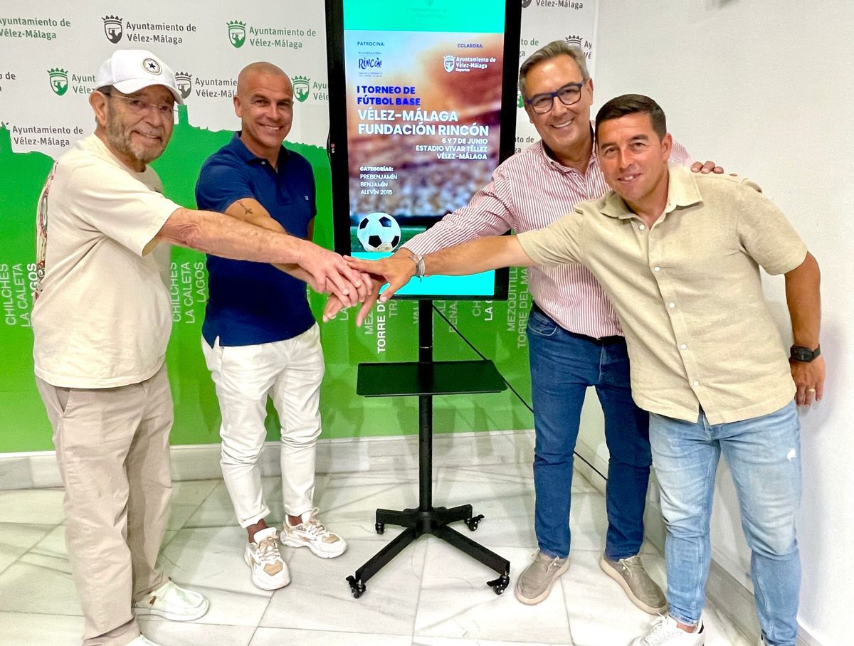 El Vivar Téllez acoge el I Torneo de Fútbol Base Vélez-Málaga Fundación Rincón con las mejores canteras andaluzas