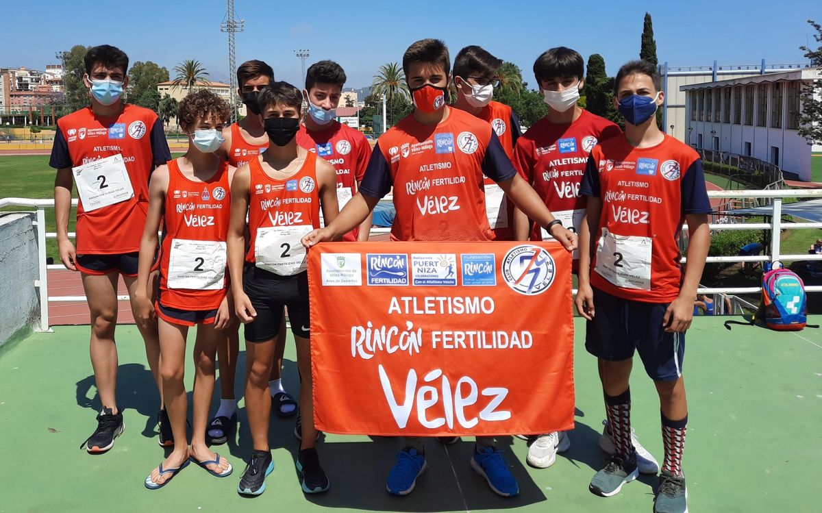 Exitosa jornada para el Rincón Fertilidad Vélez de atletismo