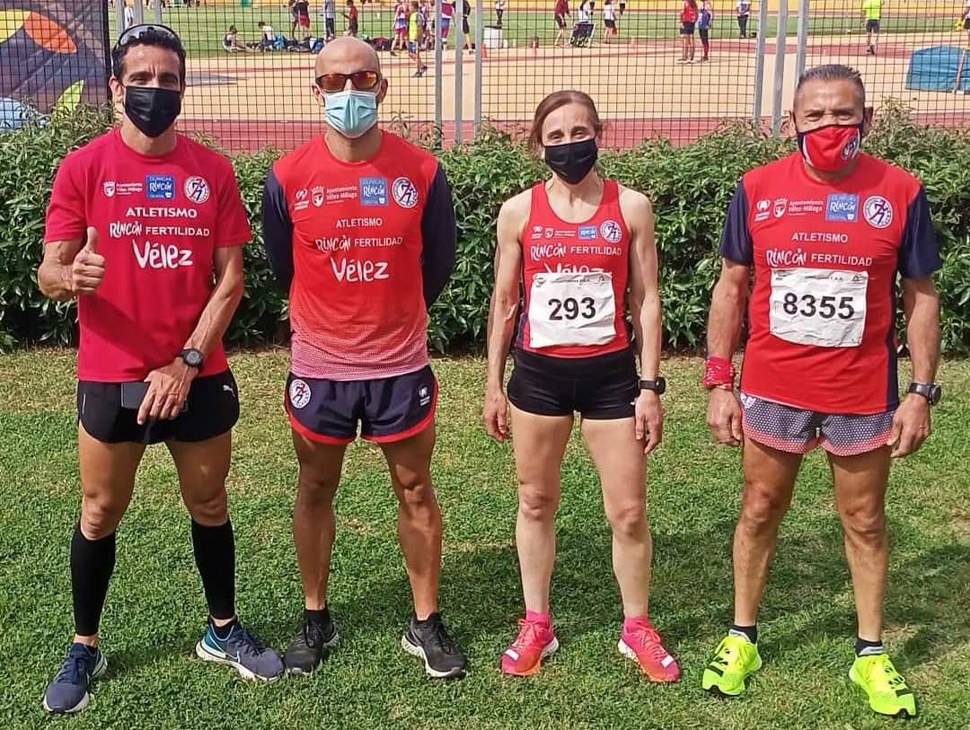 Exitoso fin de semana del Rincón Fertilidad Vélez de atletismo