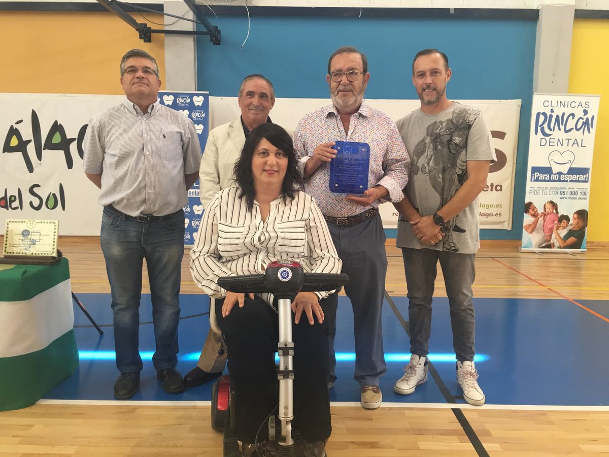 La Federación Andaluza de Deportes de Discapacitados Físicos reconoce la labor de patrocinio de Manuel Rincón
