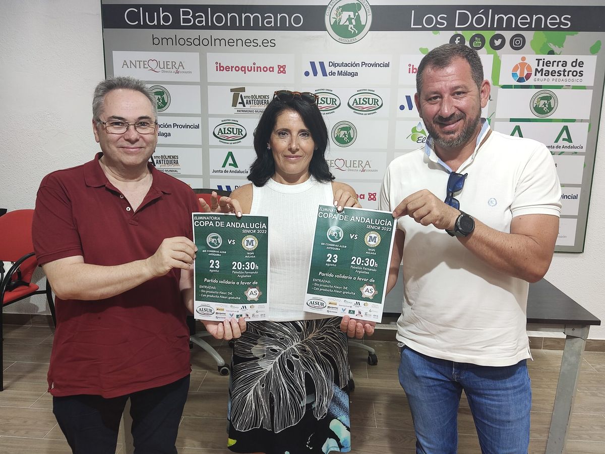 La solidaridad estará muy presente en los partidos del Conservas Alsur Antequera en el Fernando Argüelles