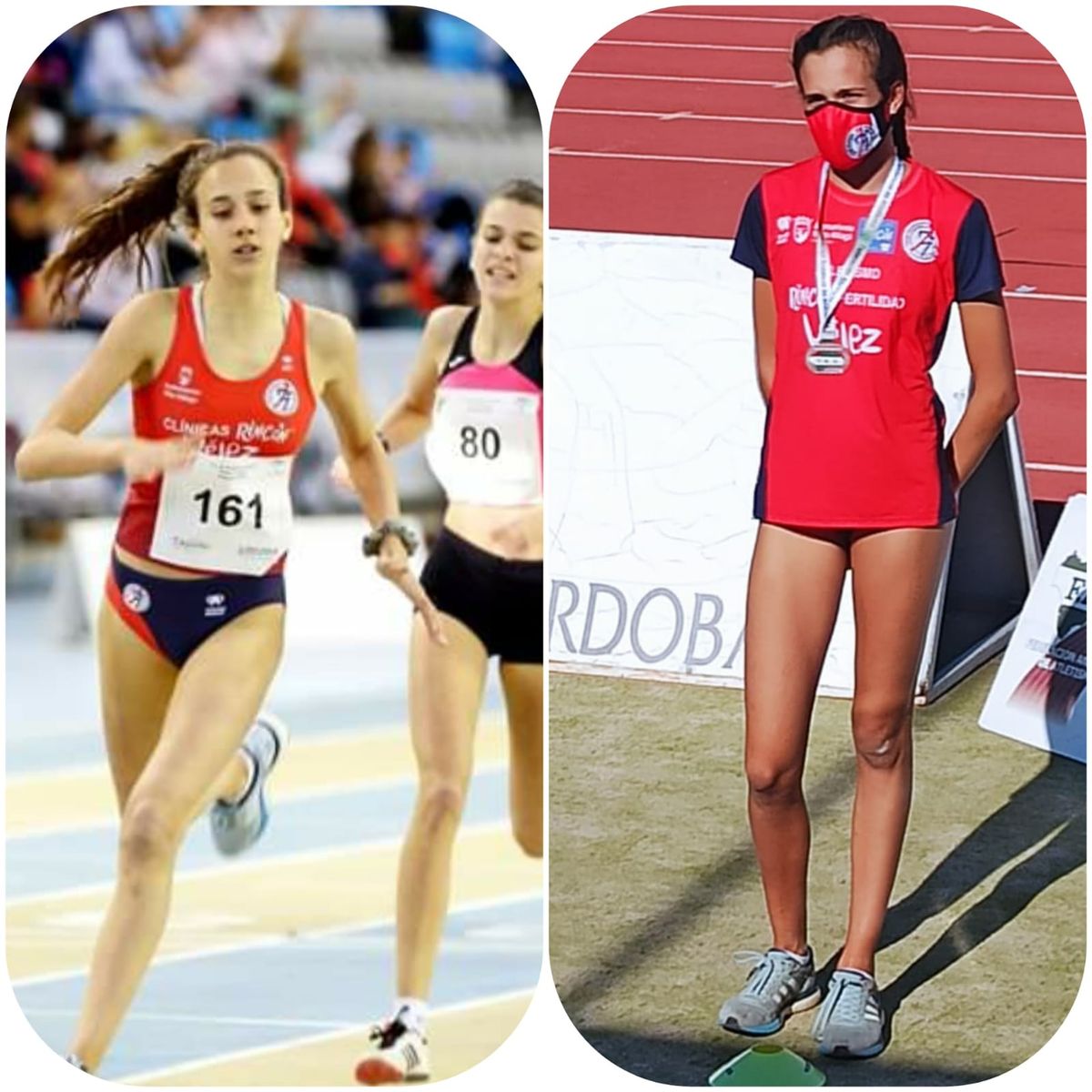 María Moreno, del Rincón Fertilidad Vélez, clasificada para el Campeonato de España Sub’ 16.