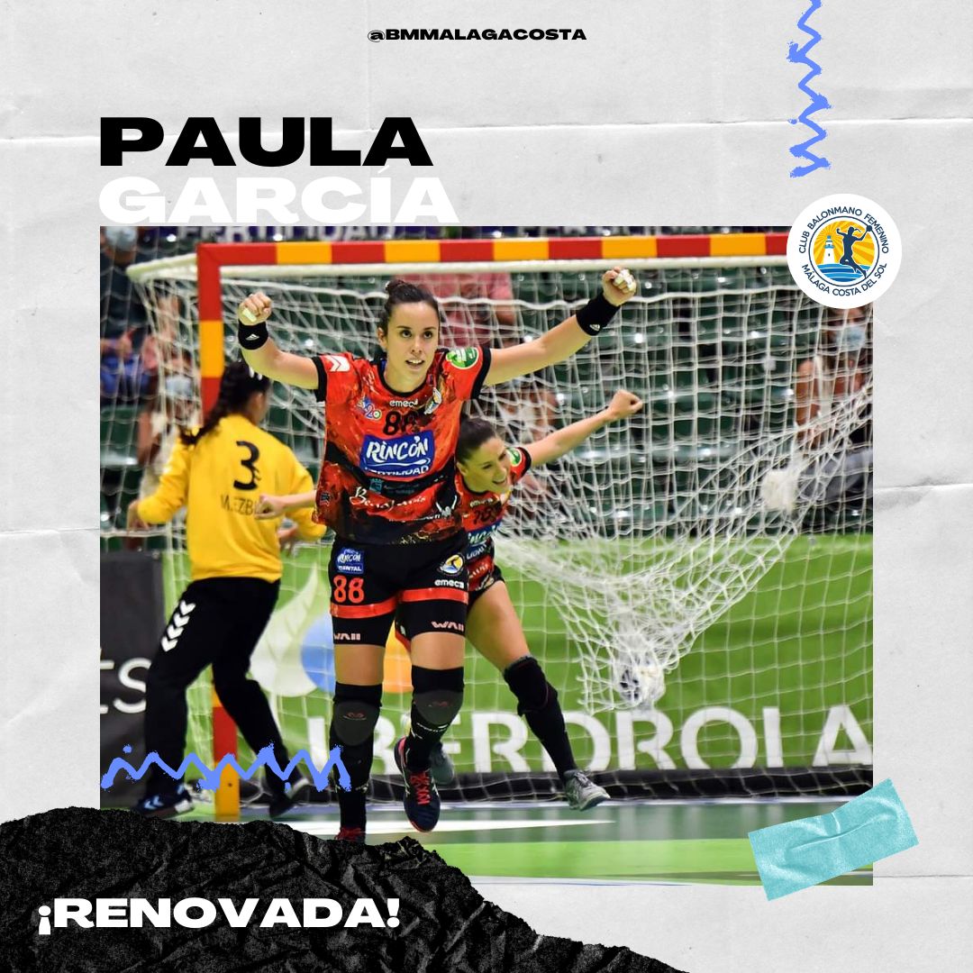 Paula García cumplirá su quinto año en el Costa del Sol Málaga