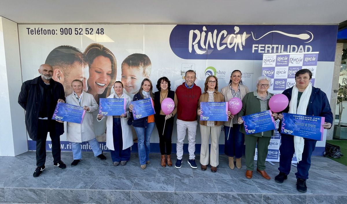 Rincón Salud dona 101 mamografías a seis asociaciones de mujeres de la Axarquía