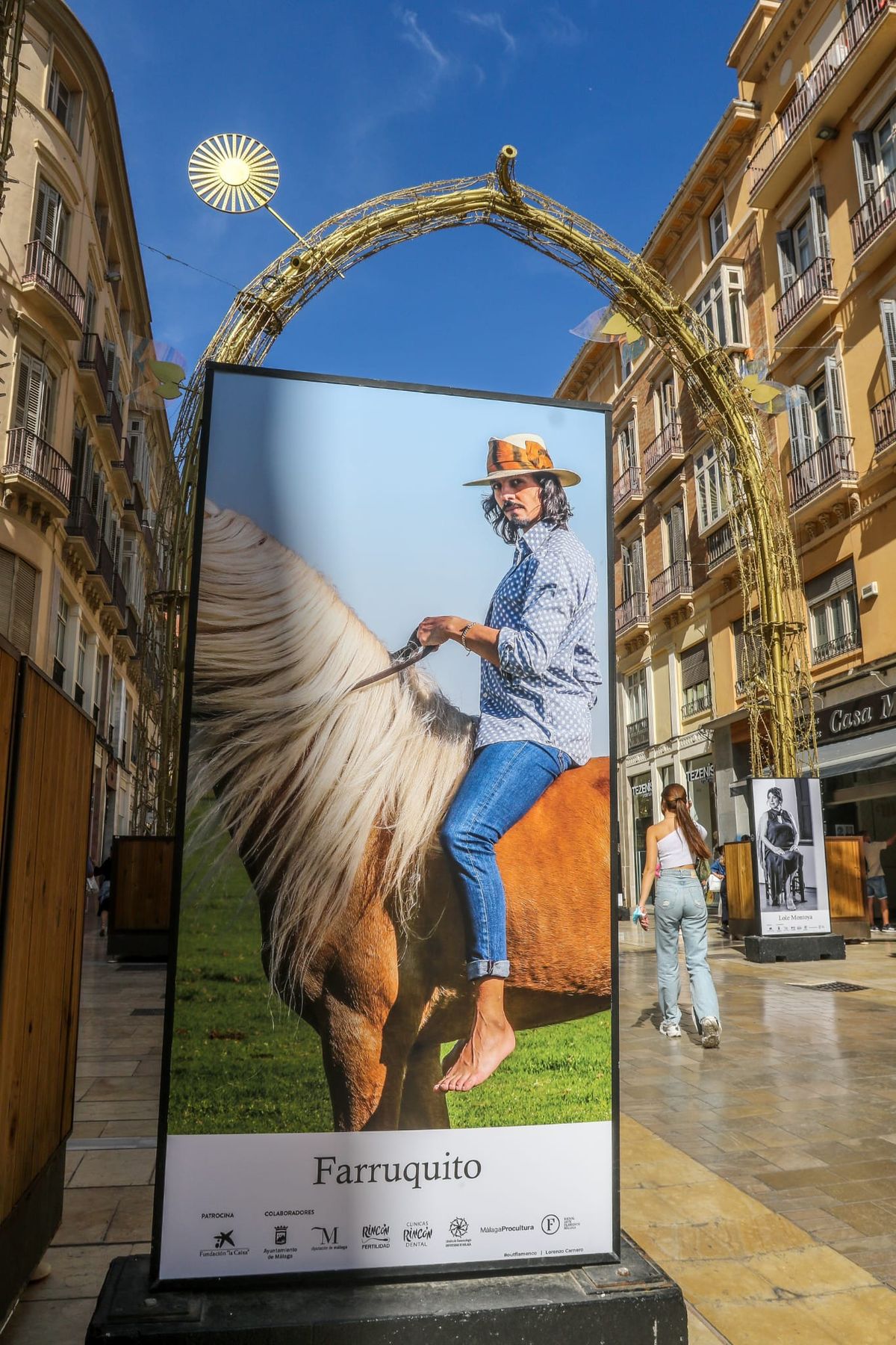 Una ventana al flamenco en el confinamiento: la nueva exposición de Lorenzo Carnero en calle Larios
